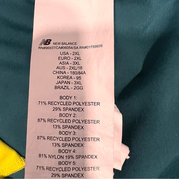 New Balance Transform 7/8 Sleek Tight size 2XL - Picture 9 of 10